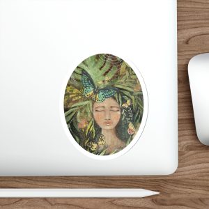 Tropical Girl Sticker